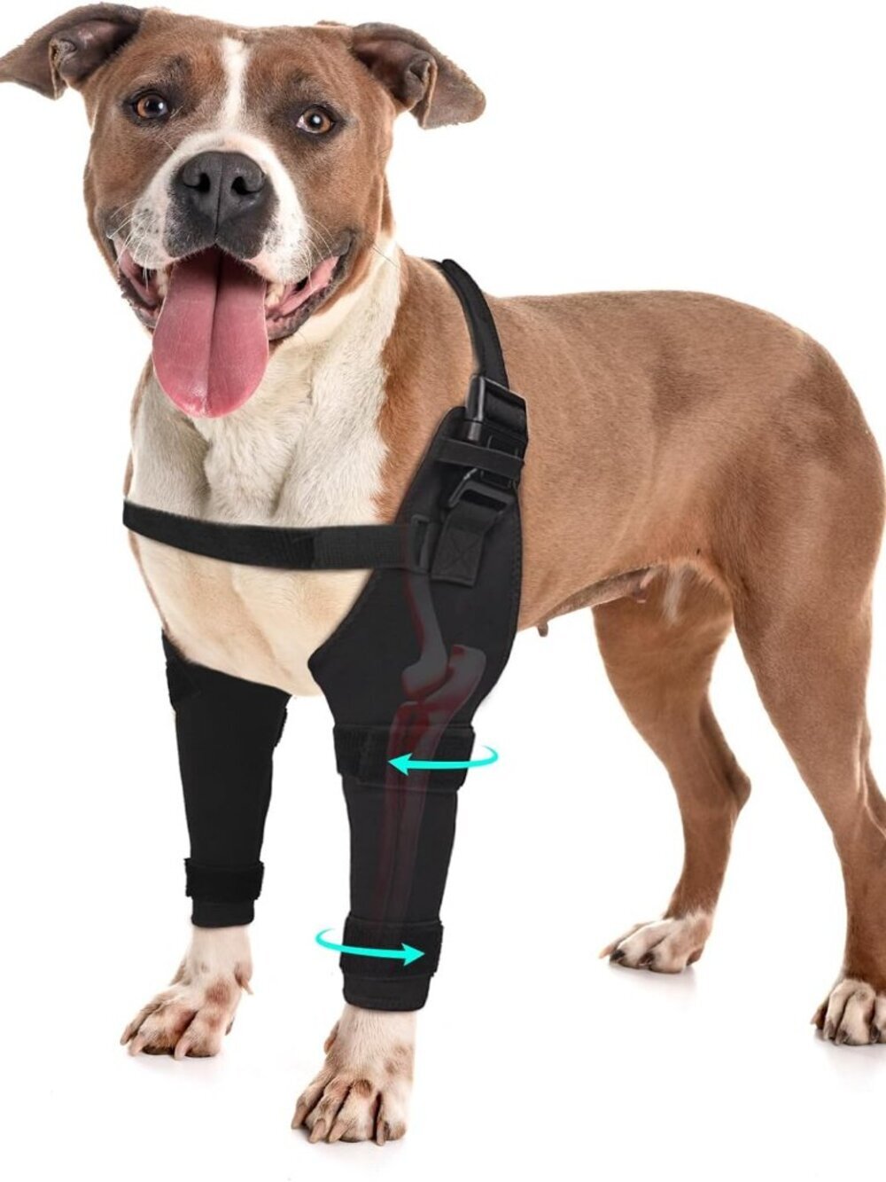 Dog Elbow Protector Brace, Dog Leg Sleeves Anti-Licking for Hygroma